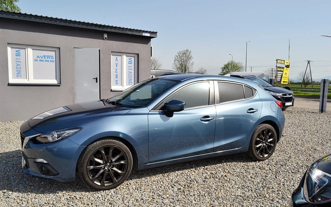 Mazda 3 cena 55900 przebieg: 117000, rok produkcji 2016 z Paczków małe 529